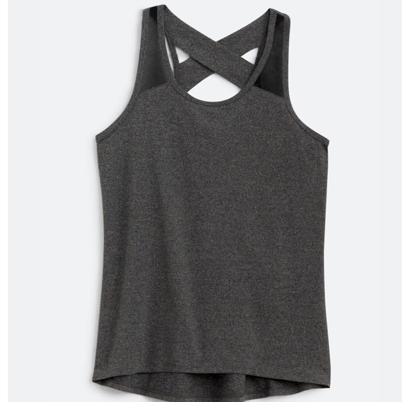 We Wander Women’s WeFlex Egypt Crossover Cut-Out Tank – Dark Gray – Size Small - Picture 1 of 12